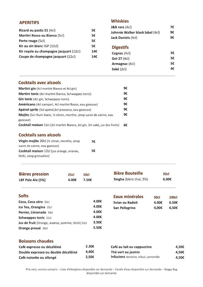 Éléphant d'argent - Menu Image 3